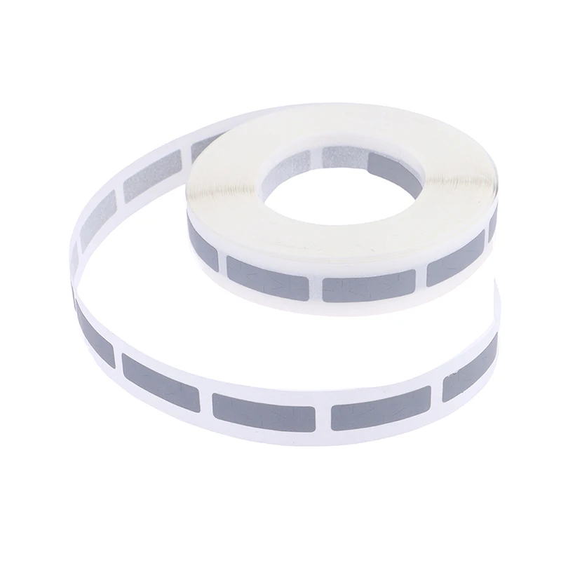 1000Pcs Manual Scratch Off Sticker Labels Grey Tape In Rolls Coding Overlay Film Game Wedding