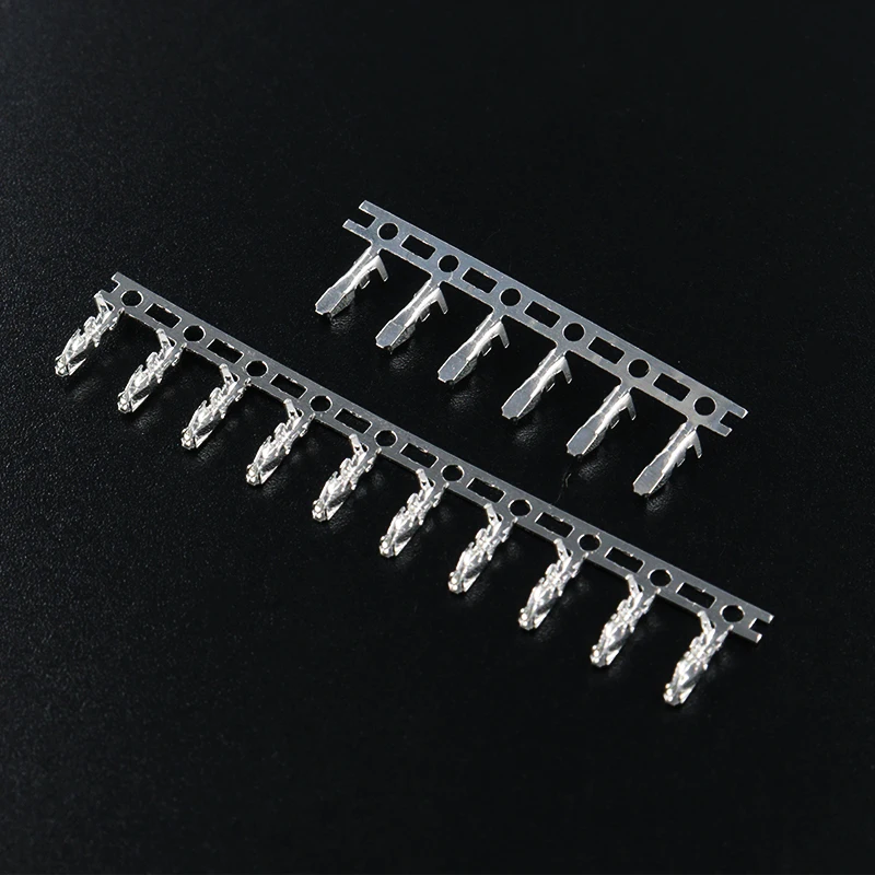 100PCS HY2.0 Connector Female Male Terminals Cold-pressed Reed Crimping Terminal HY 2.0 Male and Female Terminal