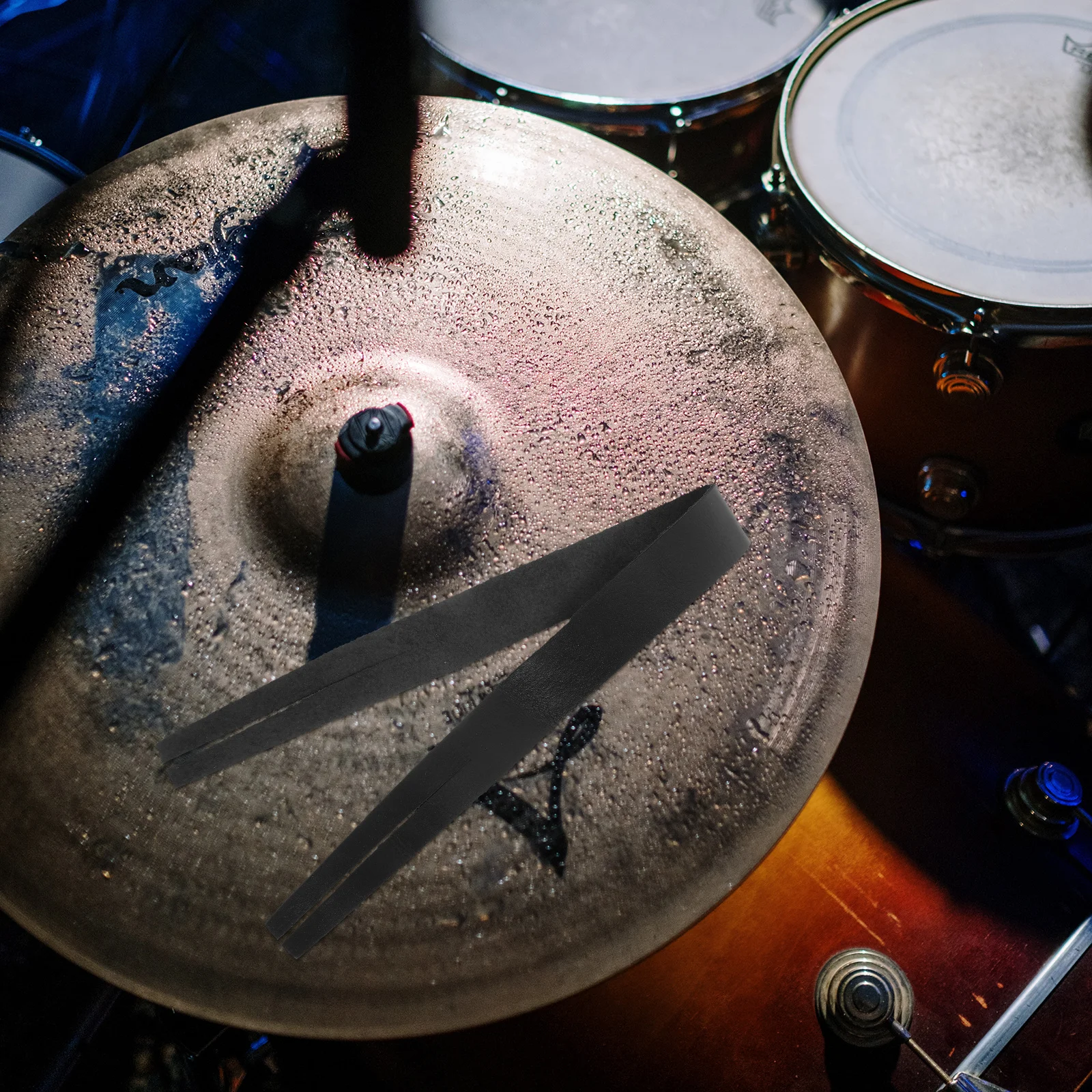 1 قطعة حزام الصنج المتين حزام جلد البقر الأسود خفيف الوزن المحمولة الصنج ملحق الممارسة المهنية حماية ثقب الصوت