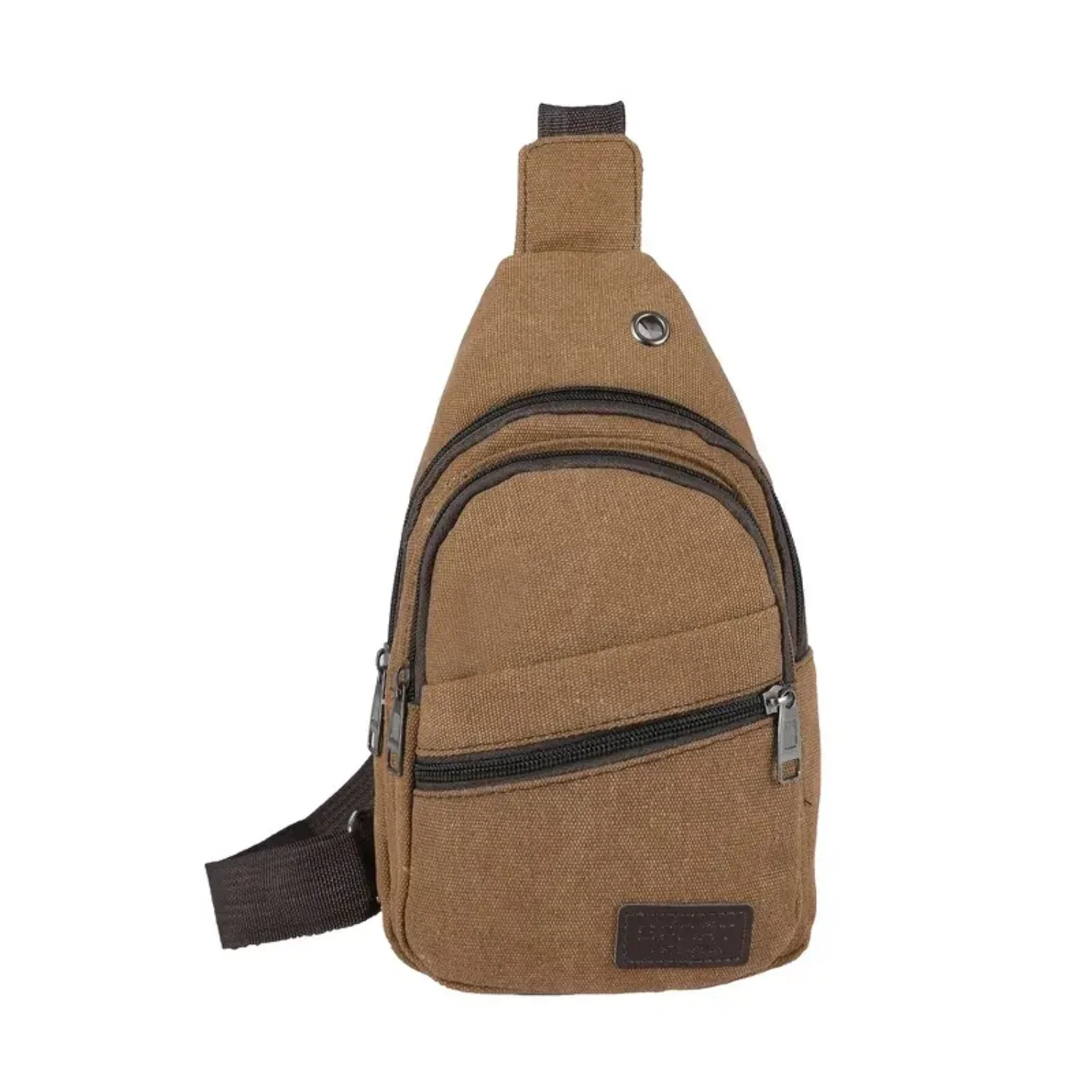 

Fashionable and Practical One-shoulder Canvas Chest Bag for Men, Perfect for Everyday Use - 1pc