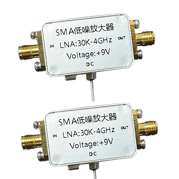 SMA Low Noise Amplifier RF Broadband Amplifier (30K-4GHz) LNA Low Noise Amplifier