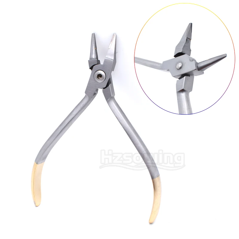 Stainless Steel Plies Dental Orthodontics Tools Filament Bending Pliers Ortho Wire Brace Forceps Forceps Without Cutting