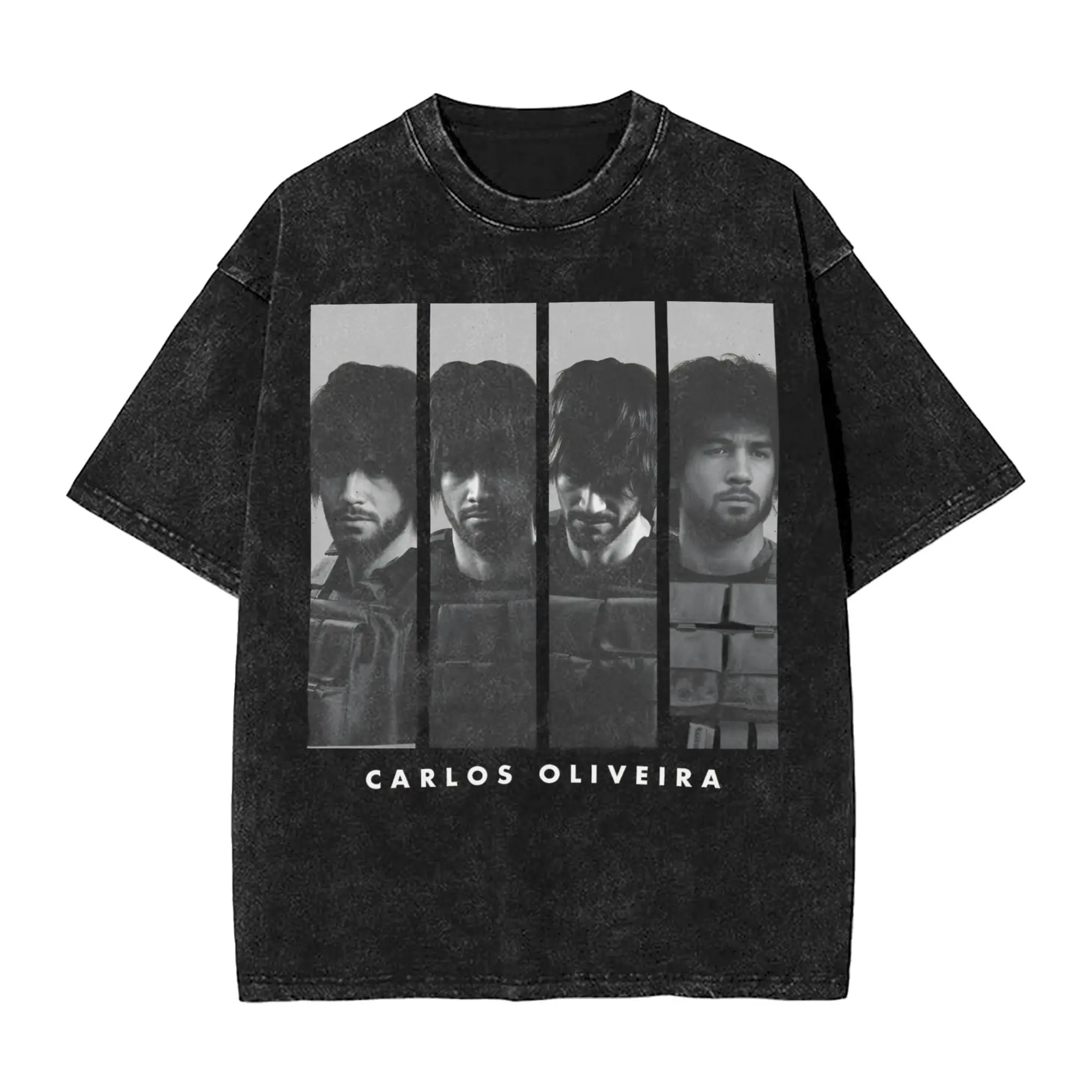 Carlos Oliveira T-Shirt Summer  Streetwear T Shirts Casual Novelty Tshirt For Men Short Sleeve Loose Clothing