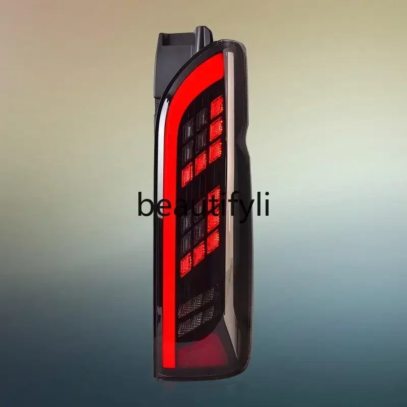 

Tail light assembly 200 series Hiace modified blackened LED running water steering tail light assembly 3512