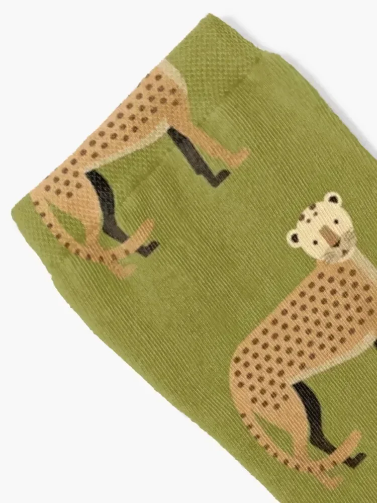 Whimsy Leopard Socks Climbing fashionable Crossfit Children's Designer Man Socks Women's