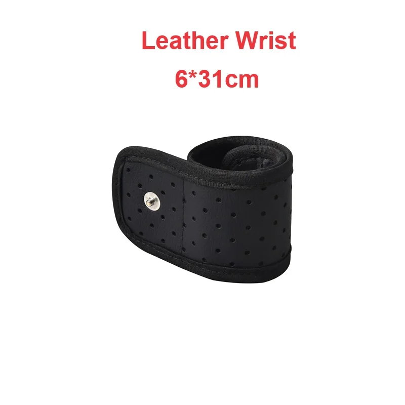 

MAXSHARER Grounding leather wrist leather belt conductive leather belt band waist protection Earthing wristband for well healthy