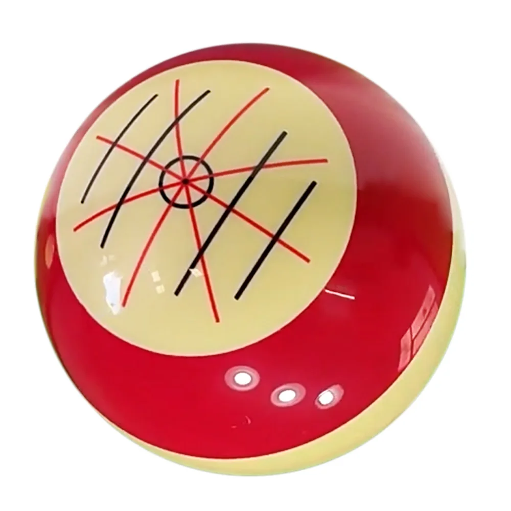 

Red White Resin Billiard Training Cue Ball Pool Cue Ball Practice Training Artifact Suitable For Beginners and Advanced Players