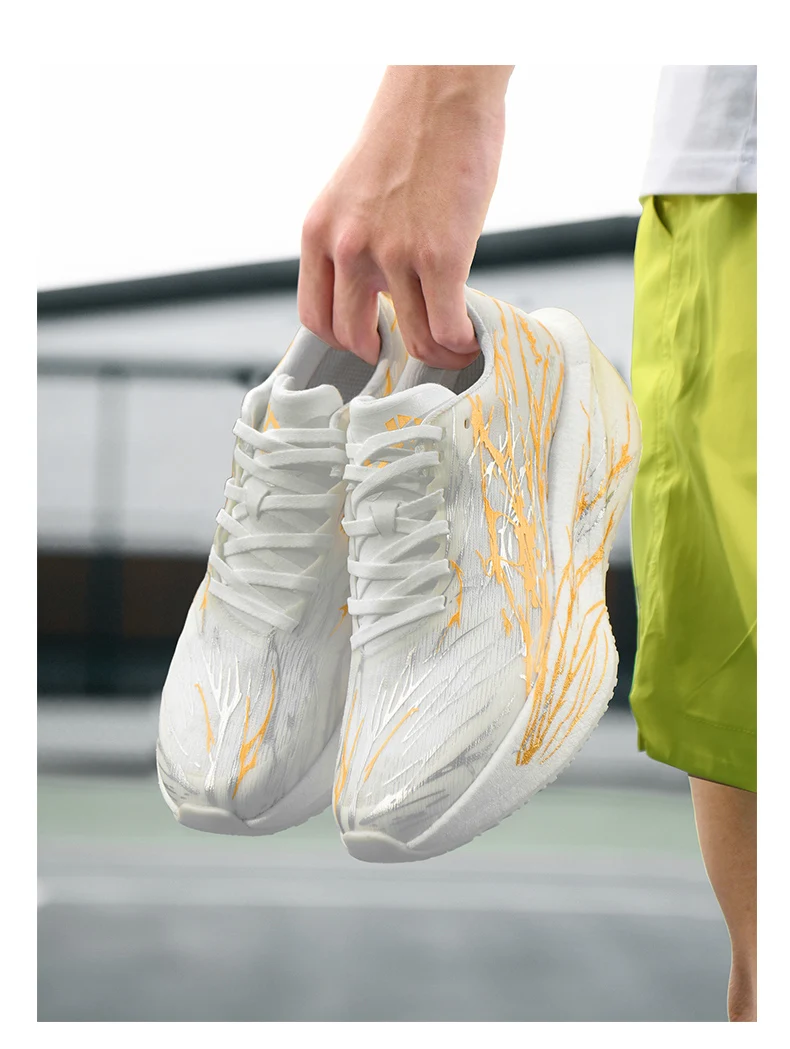 Laufschuhe mit Carbonplatte Spezial-Marathon-Schuhe für Herren Atmungsaktive Leichte Bequeme Rutschfeste Sneaker für Damen – Detail 24