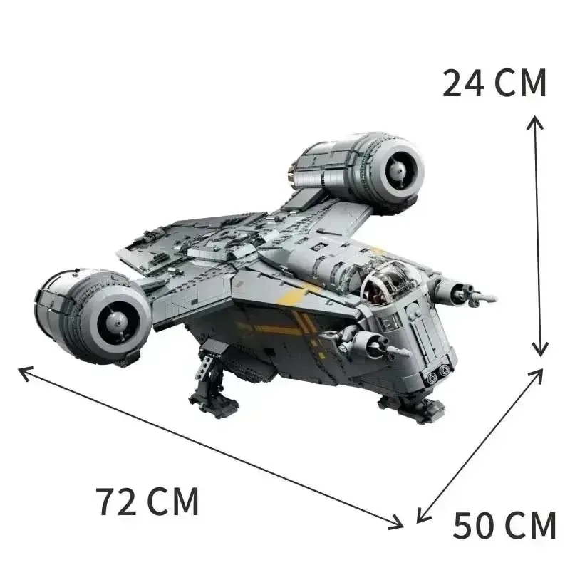 

Disney 6187PCS Large Space Vehicle Building Set DIY Educational Toy Home Desktop Decor compatible with LEGO bricks