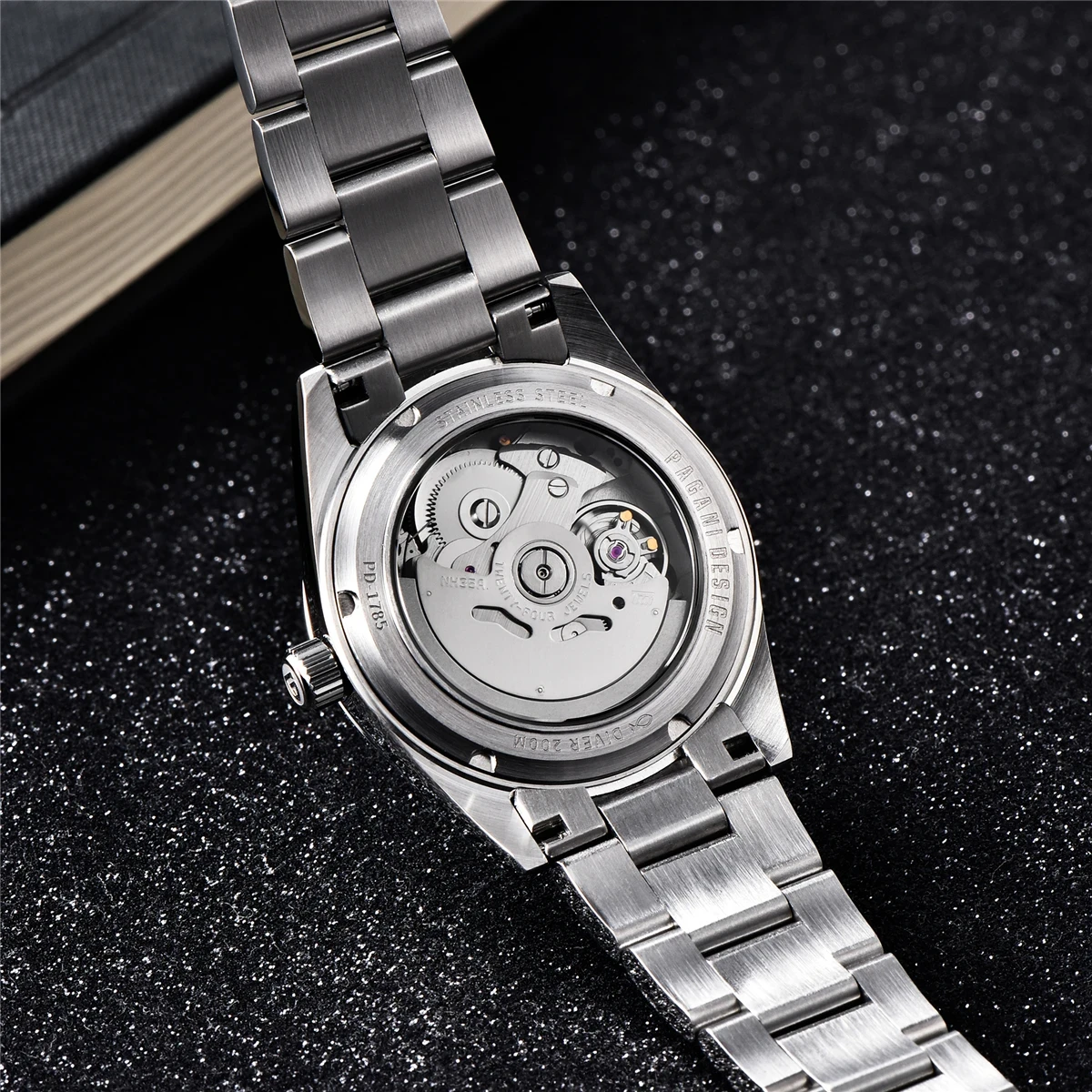 2024 New PAGANI DESIGN PD1785 Commerce Men\'s Automatic Mechanical Watch Japan NH35 Stainless Steel Sapphire Watch reloj hombre