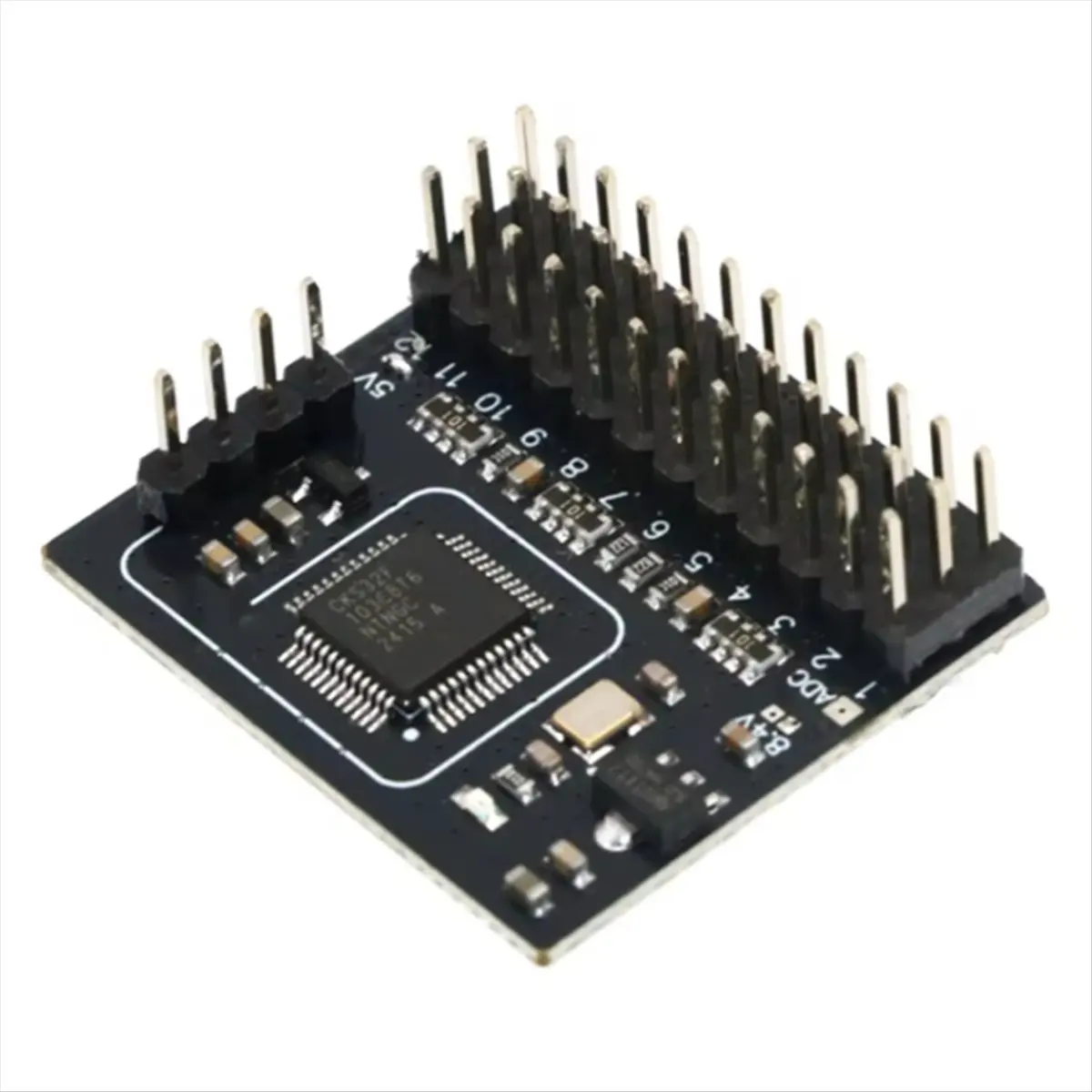 A49T CRSF ELRS 2.4G 12CH PWM Receiver ExpressLRS RX 2400RX PWM/CRSF for RC FPV Drone Fixed Wing Car Boat Quadcopter A