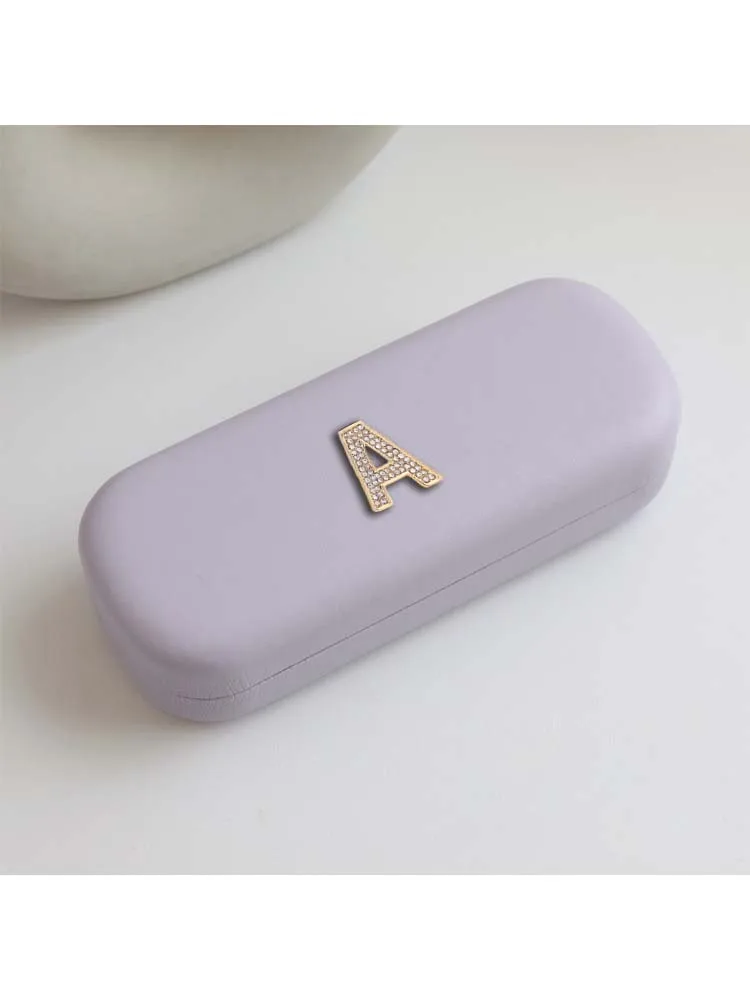 

Customized Simple Portable Anti-Stress Eyewear Cases Personalized Customer Name Artistic Letter Decor