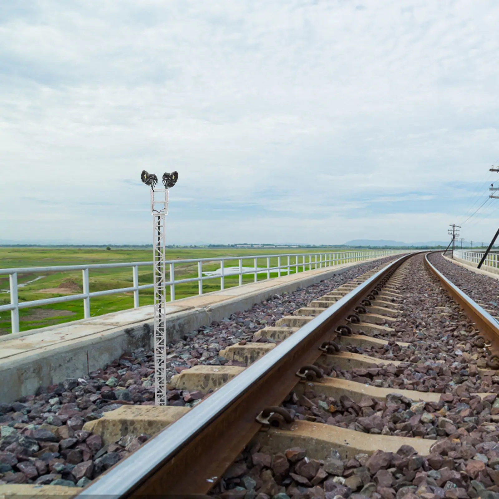 

Миниатюрный железнодорожный сигнальный фонарь для макетов, декор для песочницы, светофор для поездов, зеленый, желтый, красный светильник, декор для сцен, аксессуары для мини-домиков