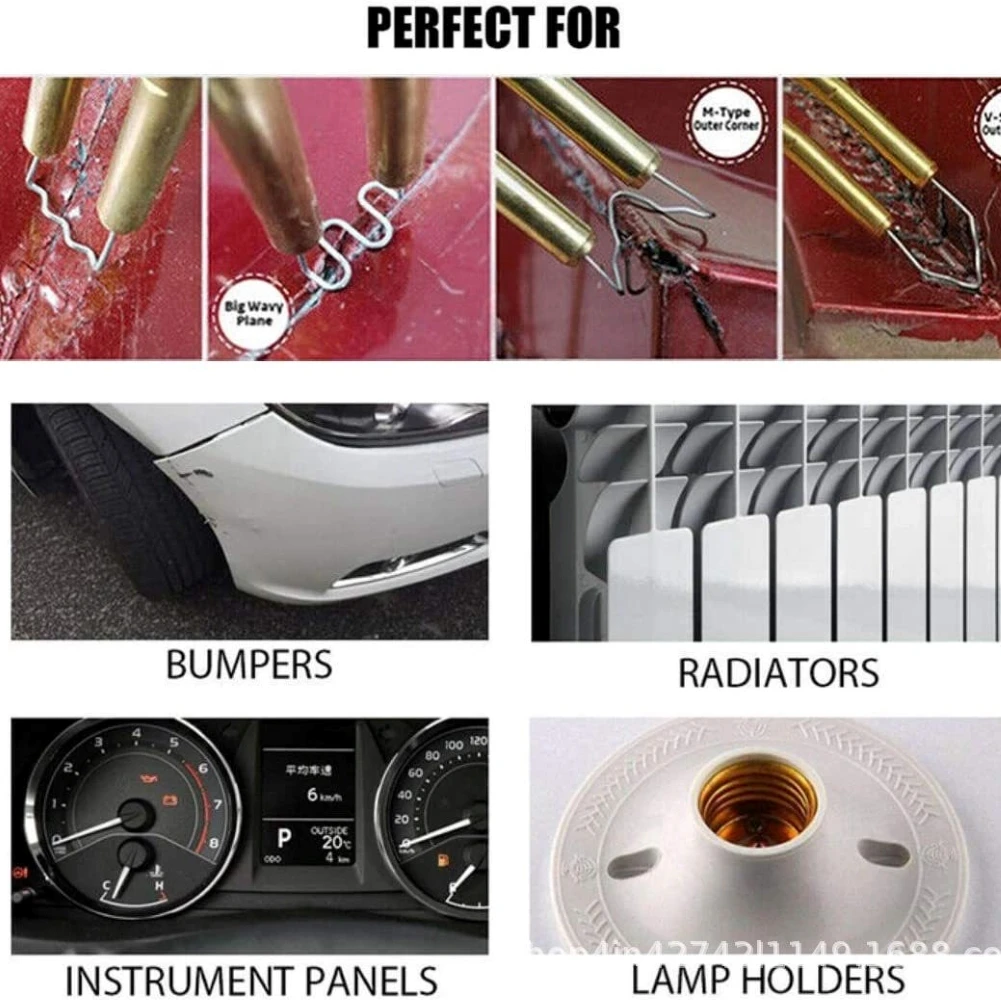 Handy Plastic Welder Hot Stapler Welding Machine Soldering Iron for Plastic Staple PVC Repairing Machine Car Bumper Repair Tools