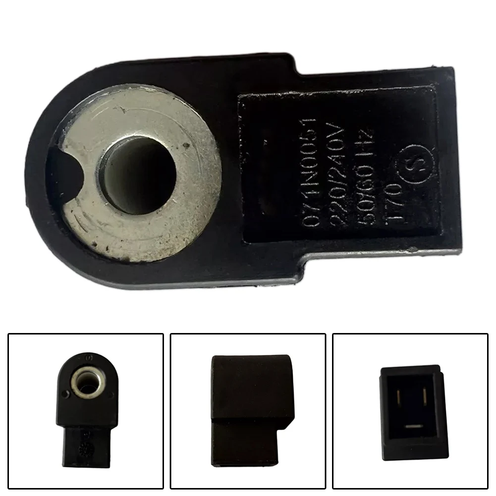 Pompa bahan bakar hitam koil Solenoid, pompa bahan bakar 240v, koil Solenoid 071N0051, koil Solenoid 50/60Hz 220/240v, perbaikan rumah