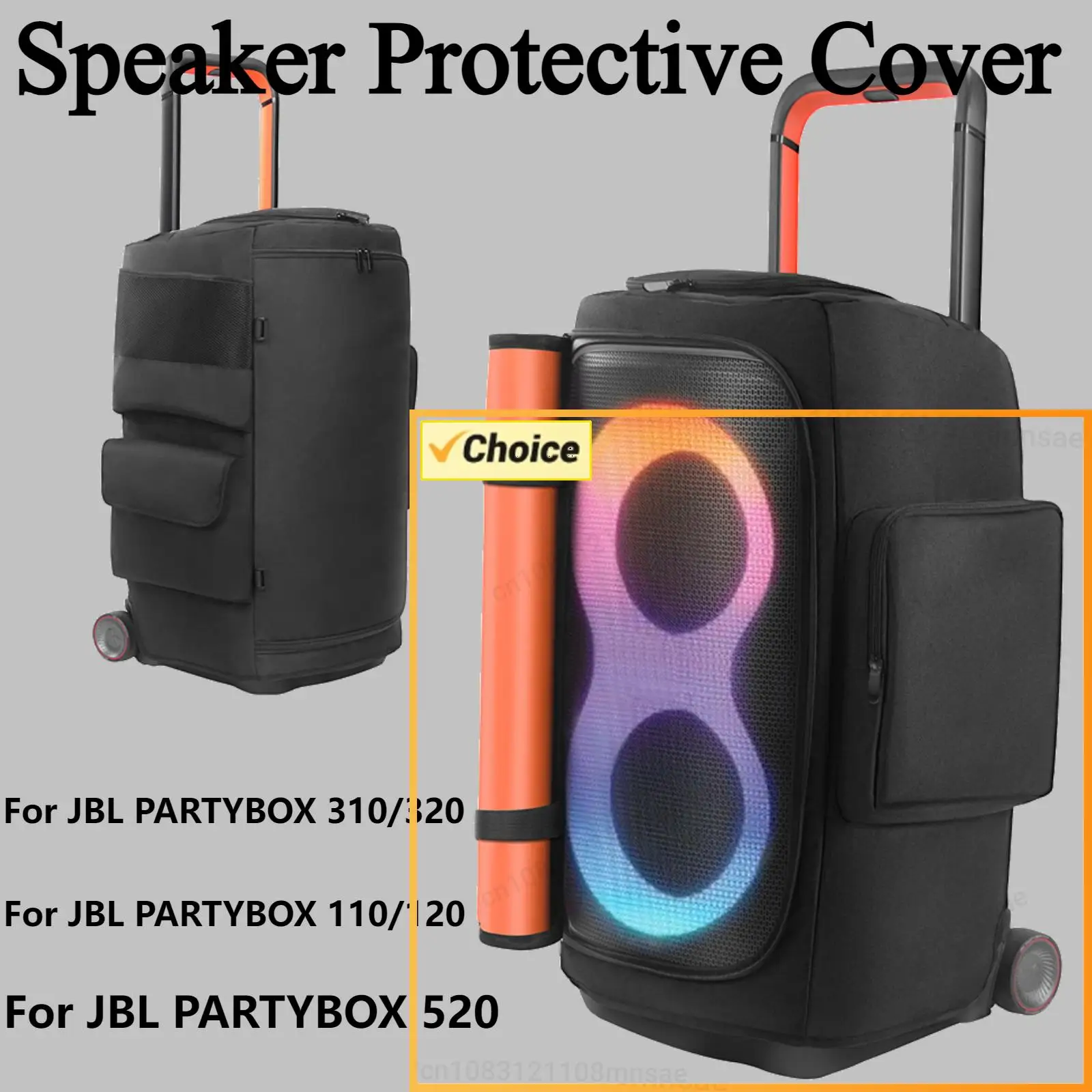 Outdoor Dust Protection Case Scratch Resistant Carry Cover S