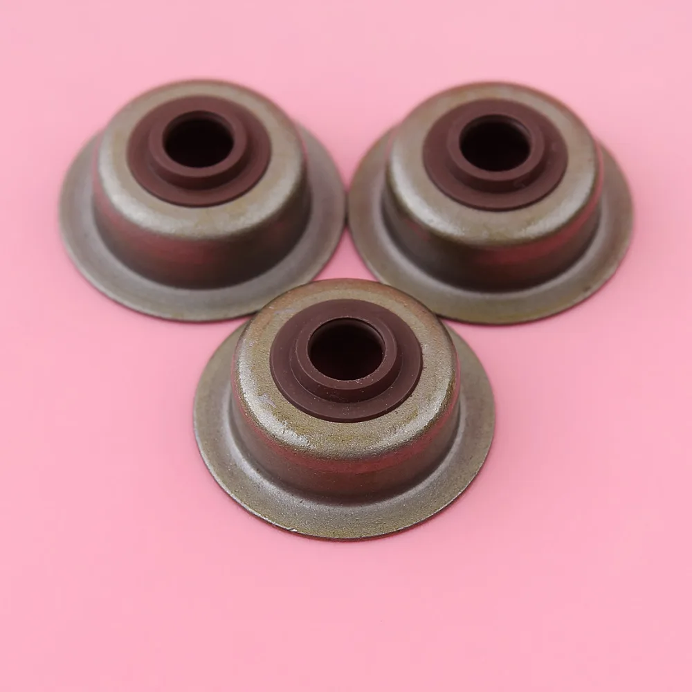 3pcs/lot Valve Stem Seal For Honda GX120 GX160 GX200 Small Engine Motor Part 12209-ZH8-003 battery trimmer