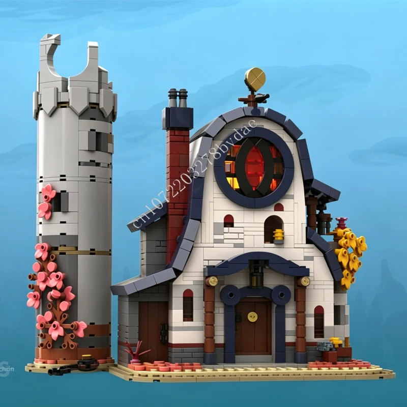 

1447PCS Eda's Owl House MOC Creative street view Model Building Blocks Architecture DIY Education Assembly Model Toys Gifts
