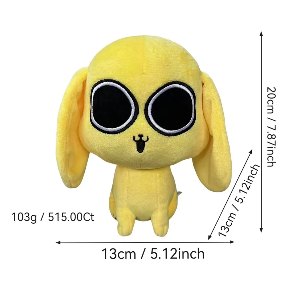 2025 Nuovo prodotto caldo animato Chikn Nuggit Fur Toy Cartoon Figurine Fur Toy