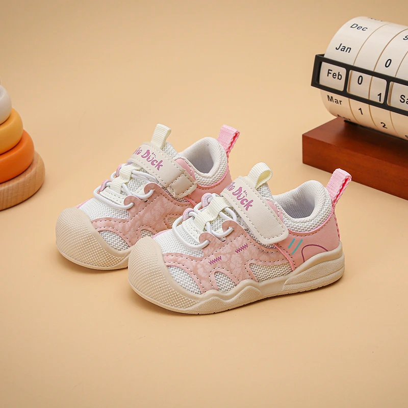 

Baby Walking Shoes Autumn New Style Girls RetroStyle Soft Sole Non Slip Casual Shoes Boys BreathableVersatile Forrest Cute Shoes
