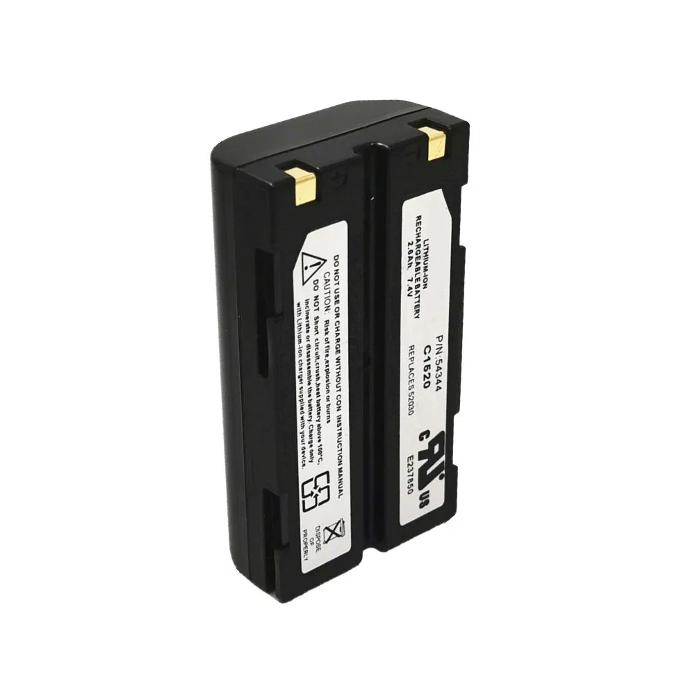 2pcs 2600mAh 7.4V battery for Trim ble 5700 5800 R7 R8 GPS 54344 MT1 RTK GNSS surveying Li-ion battery