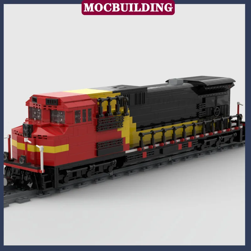 Fernbedienung Modell Zug Baustein MOC Stadt Lokomotive Gebäude Eisenbahn Junge Spielzeug Geschenke