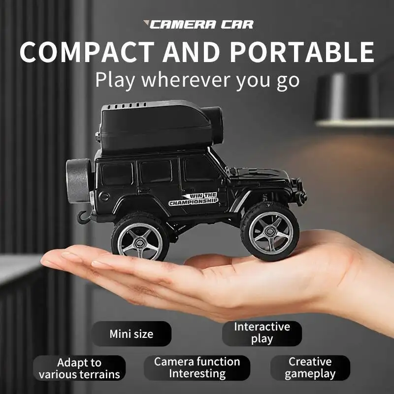 New KF32 Mini RC Car 1:64 2.4G Remote Contorl with 720P FPV Camera WiFi APP Control High Speed ​​Racing Vehicle Toy Gift for K
