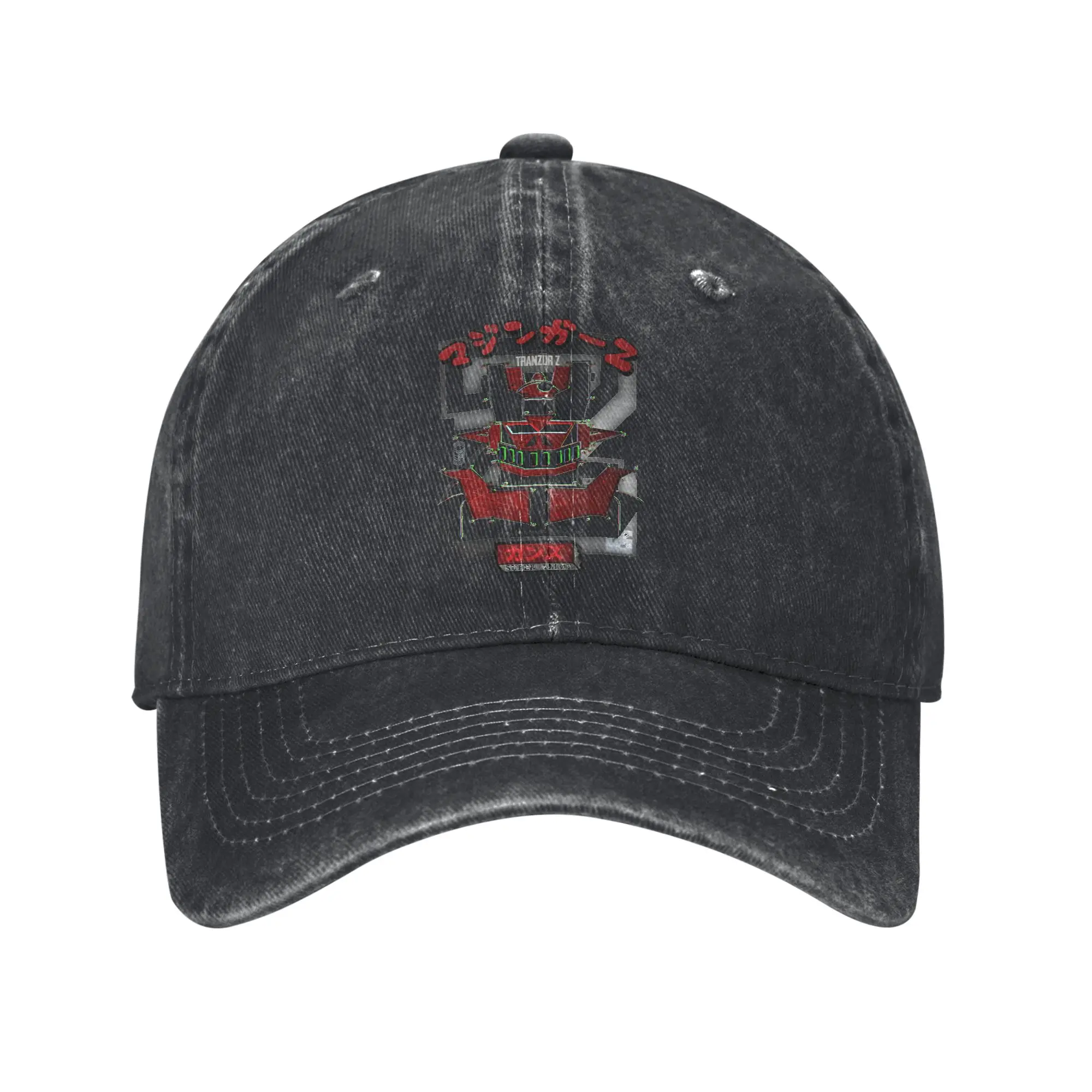 Gorras de Béisbol Mazinger Z de Color Puro para Mujer, Visera Solar, Gorra con Visera Mazinger Z