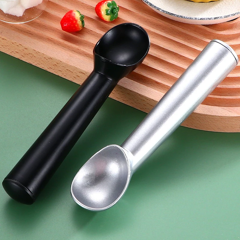 

Spoon Portable Aluminum Alloy Non-stick Anti-feeze Ice Cream Baller Stainless Steel Scoop Home Kitchen Tools