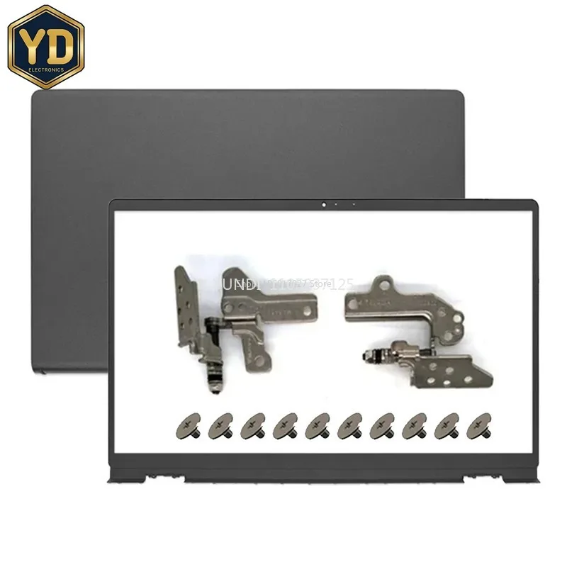 YD NEW Laptop Case For Dell Vostro 15 3510 3511 3515 3520 3525 0DWRHJ Rear Lid Topcase LCD Back Cover/Front Bezel/Hinges L&R Bla