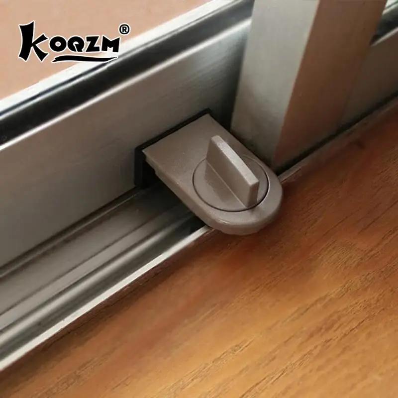 Push Window Child Safety Lock Adjustable Security Door Latch Anti-Theft Lock Direct Sales Window Limit Protection Lock