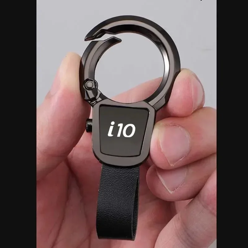 For Hyundai I10 Badge 2025 Keychains Waist Belt Buckle Women Men i30 i40 i10 i20 Car Key Chains Rings Keyring Pendant Gifts view 5