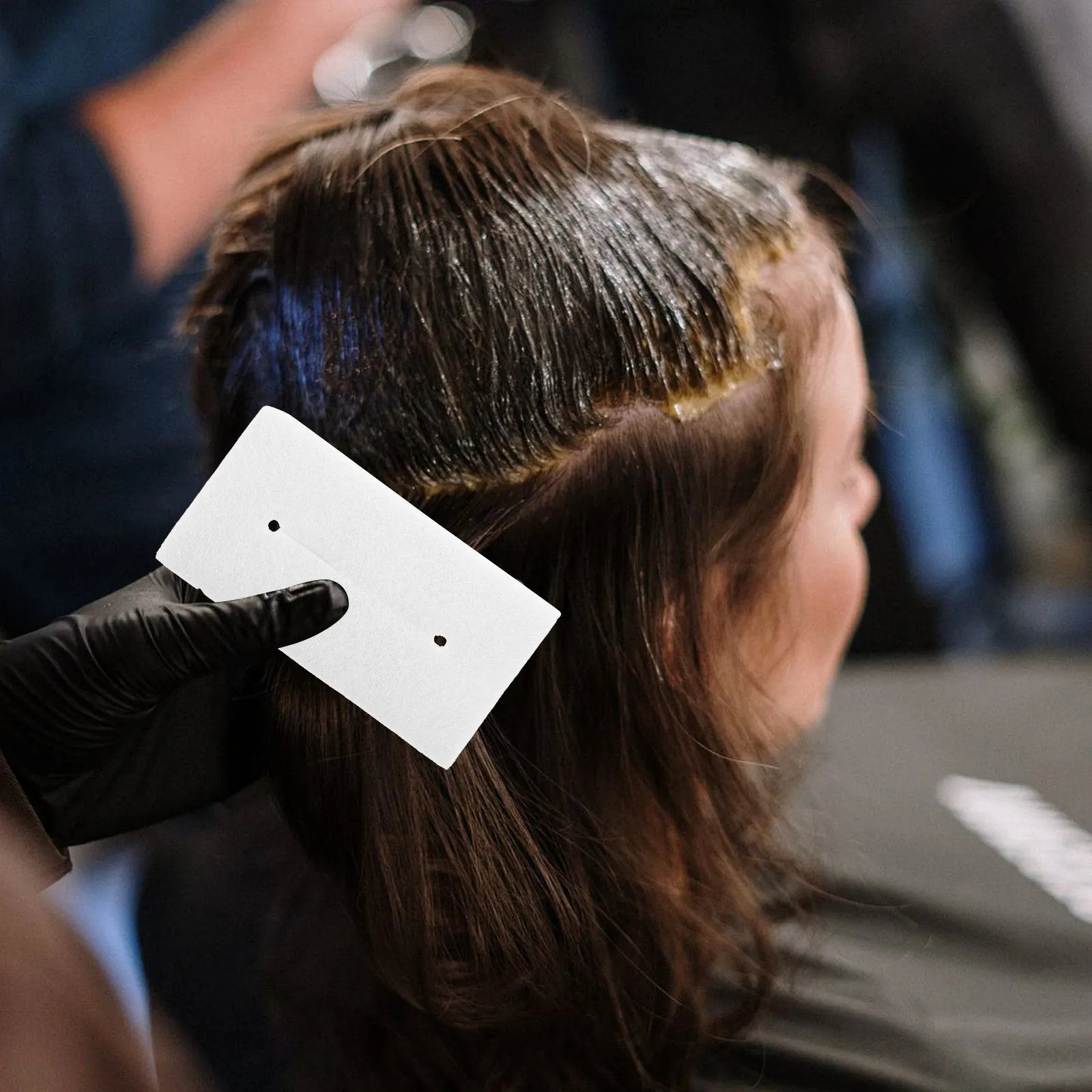 

25Pcs Heat Insulation Hair Roller Pad Lightweight Polyester Fiber for Digital Ceramic Perm Salon Hairdressing Curlers Wrapping