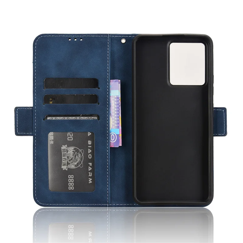Dla Blackview Color8 skórzane gniazdo portfel z klapką typu Multi-card skórzany książkowy designerska osłona na Blackview Oscal nowoczesne 8 etui na telefon — zdjęcie 5
