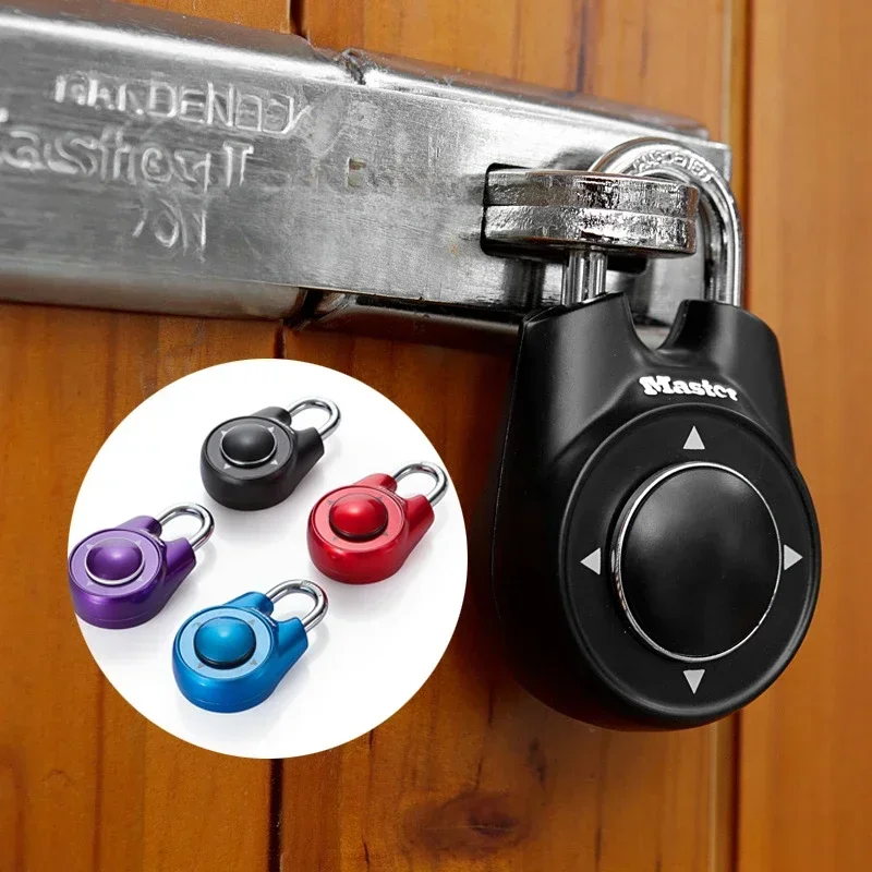 

Master Lock Portable Combination Directional Password Padlock Gym School Health Club Security Locker Door Lock Multi Colors