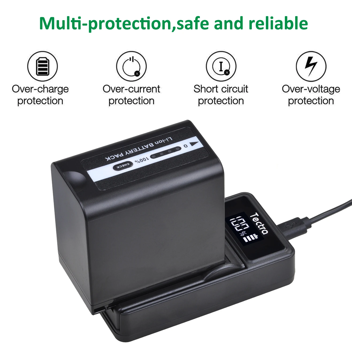 8400mAh VW-VBD78 AG-VBR89 bateria + ładowarka LED USB dla Panasonic AG UX180 UX90 3DA1 HPX171 HPX250 PX270 HC-X1000 HDC-Z10000