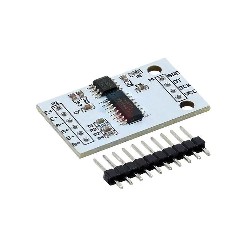 HX711 24-bit ADC module with on-board TL431 external reference voltage, dual-channel weighing sensor, 24bit