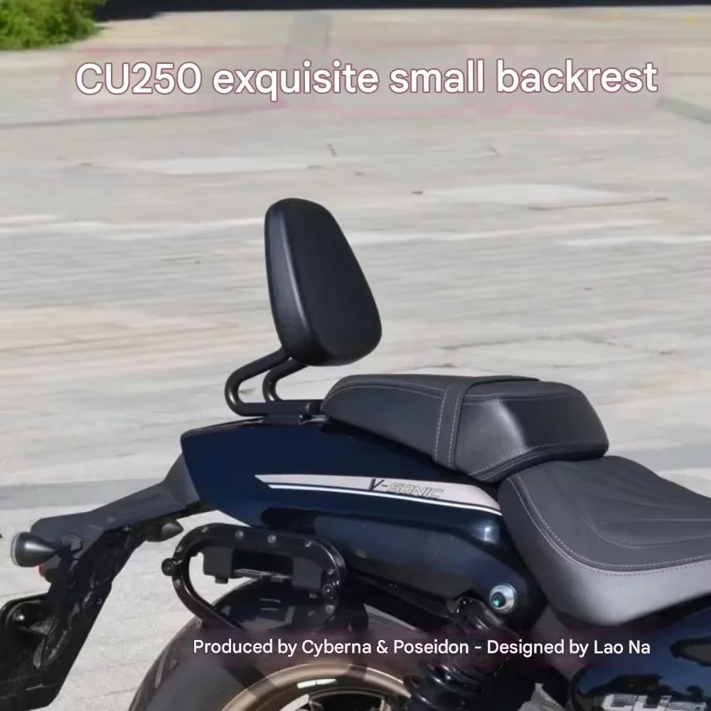 For Premium Comfort Upgrade Kit for VOGE CU525 Rear Tail Wing Armrest And Rear Passenger Backrest Cushion