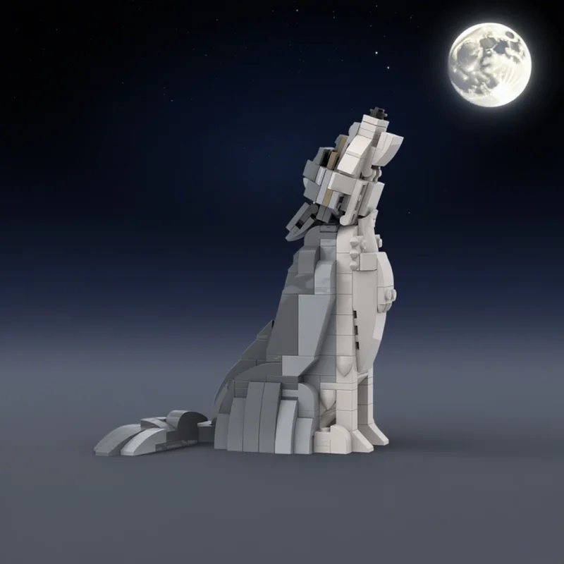 256pcs MOC Wolf Creator Expert - Model Kit Expert recension och pris