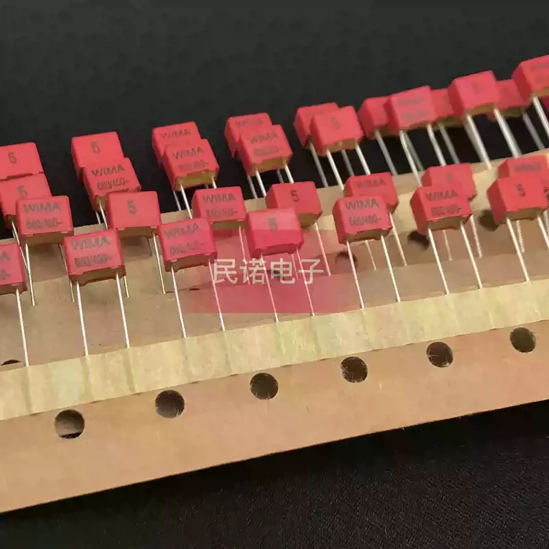10-100pcs FKP2 400V 0.00068UF 681 680PF Pin Distance 5mm Brand New Original WM Capacitor WIMA