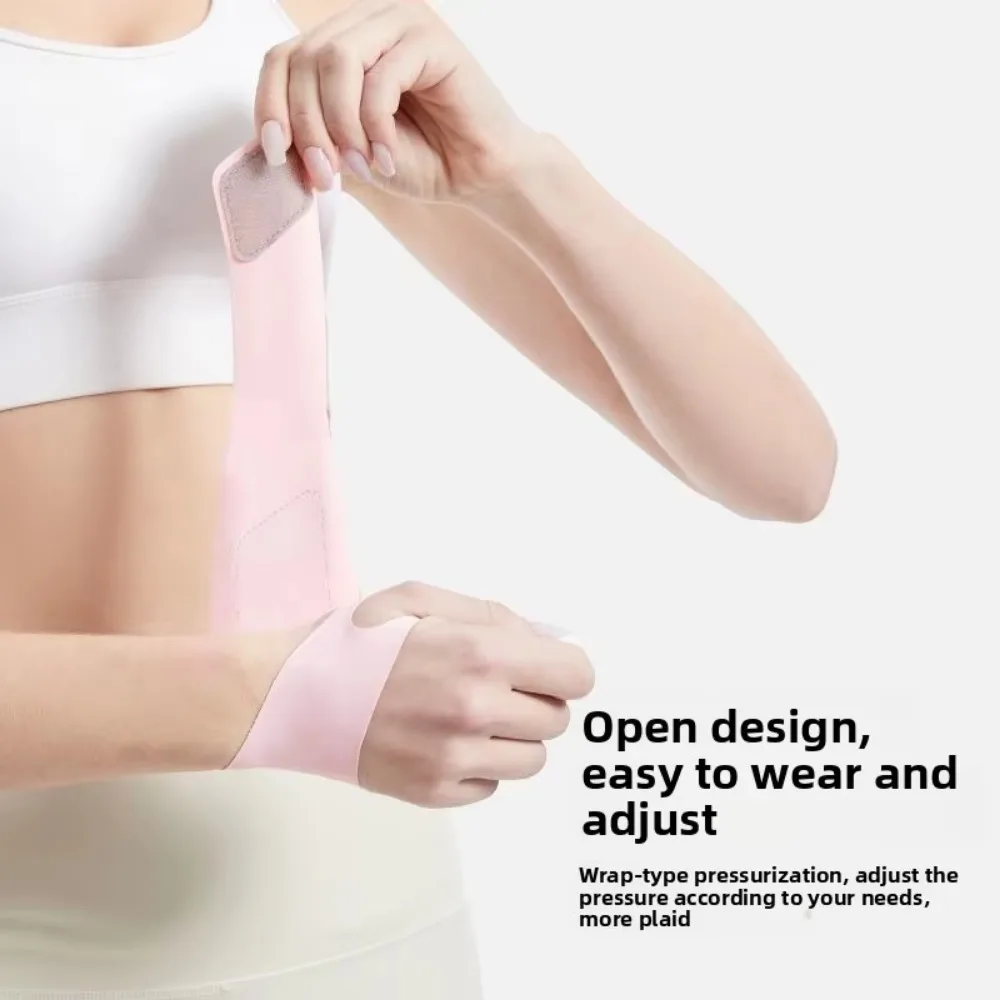 Ultra Thin and Soft Wrist Brace Wrist Wraps for Men and Women, Adjustable Wrist Support for Basketball Tennis Badminton 1 Pair