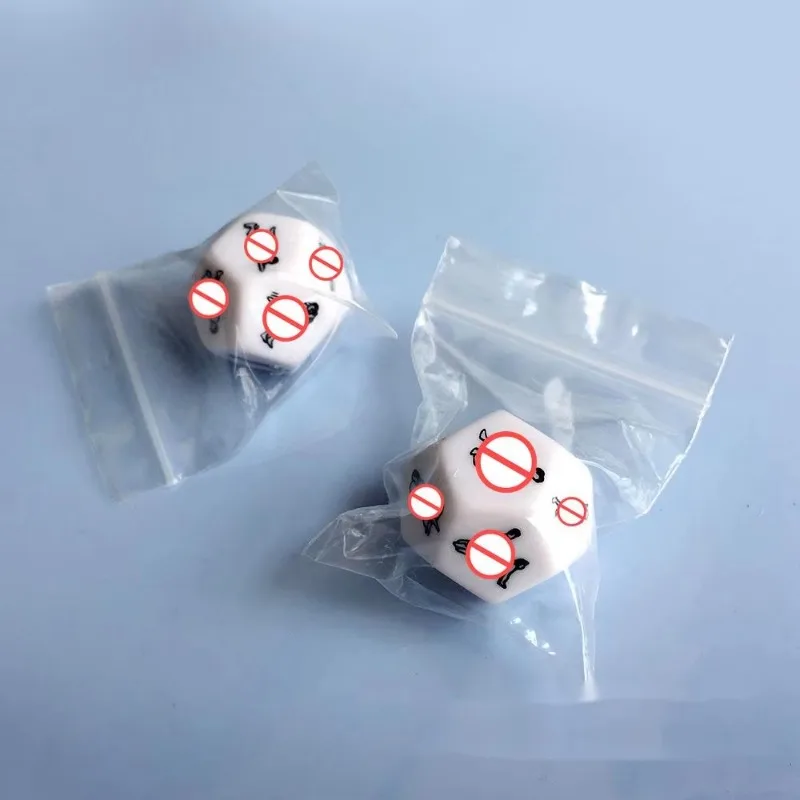 Sex Dice 6/12 Sides Romantic Love Fun Adult Love Sexy Poses Couple Humor Game Toys Gambling Erotic Dice Bar Party Gift