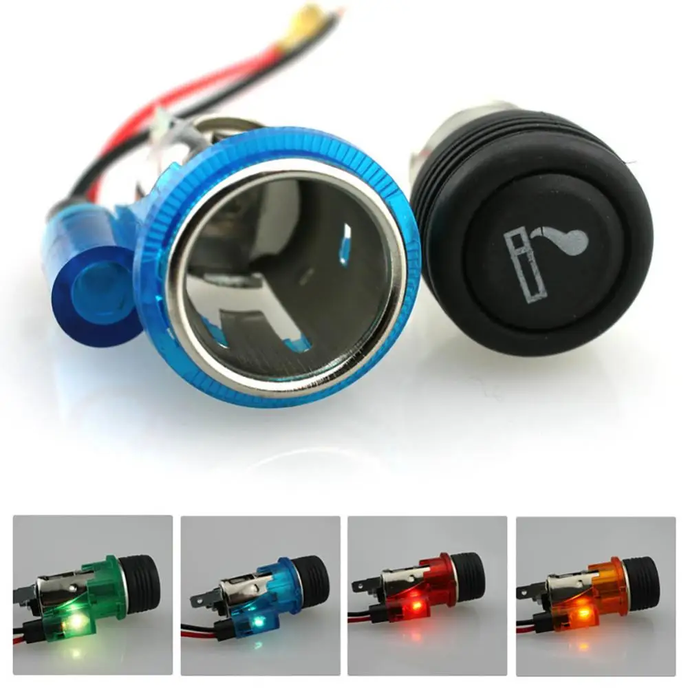 12V 120W Power High Quality Cigarette Lighter Socket Plug Motorcycle Auto Boat Power Socket Out Plug for Car