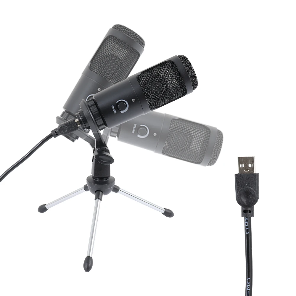 USB Microphone With Tripod  Condenser Recording Microphone For Laptop Cardioid Studio Recording Vocals Voice Over,YouTube