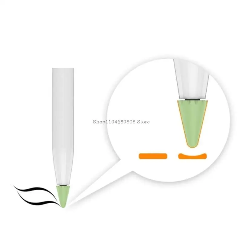 Bleistiftspitze Silikongehäuse für Bleistift 1 2 Generation, stumme Stiftnibärmel