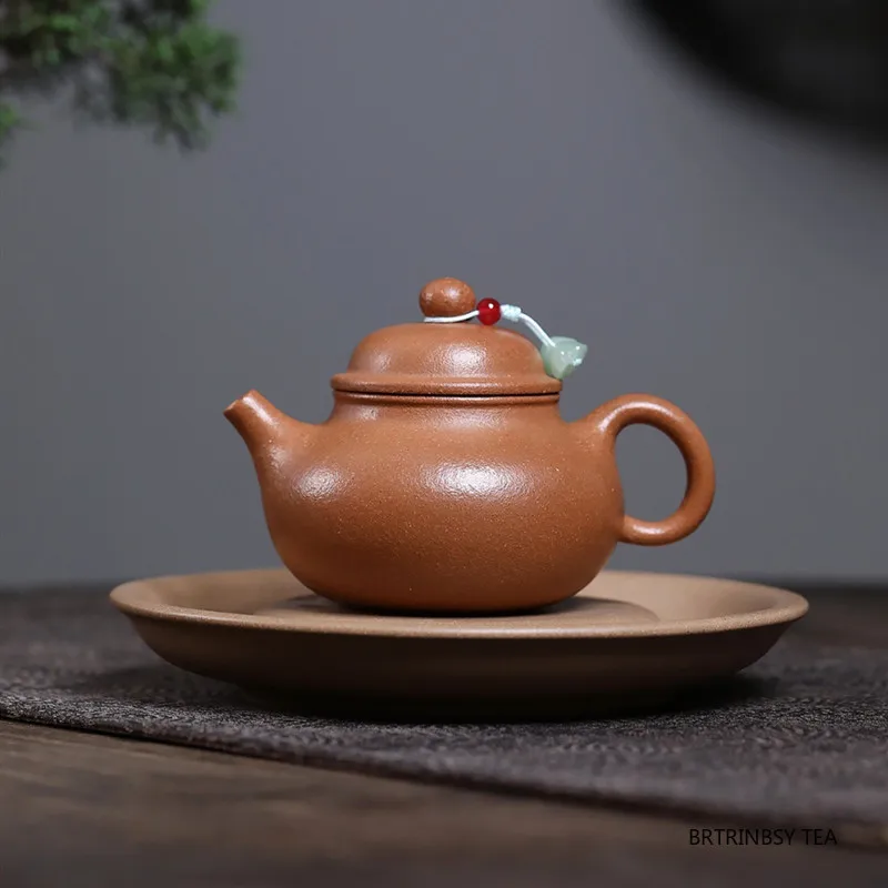 

170ml Chinese Tradition Yixing Purple Clay Teapots Household Handmade Tea Pot Raw Ore Zisha Tea Set Beauty Tea Infuser Kettle