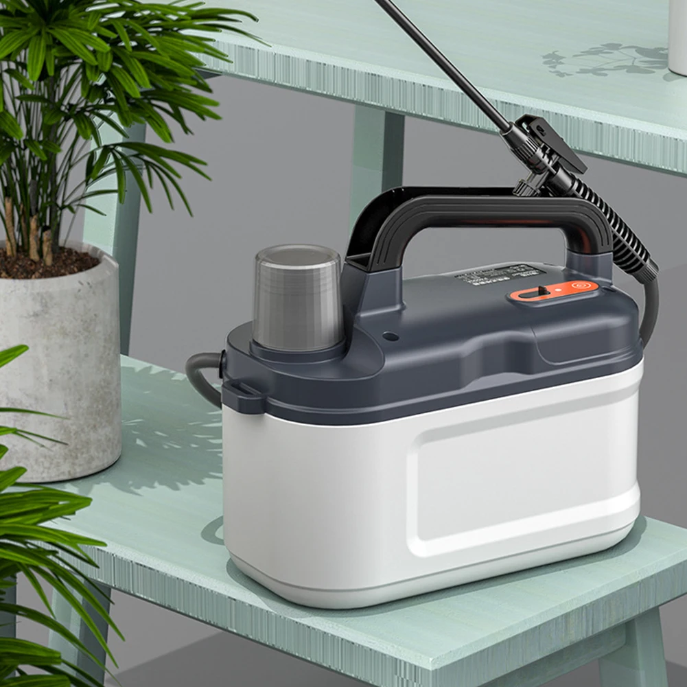 Imagem -06 - Pulverizador Elétrico com Bateria Recarregável Pulverizador Alimentado para Gramado Limpeza de Jardim Bateria Embutida 4l 2000mah