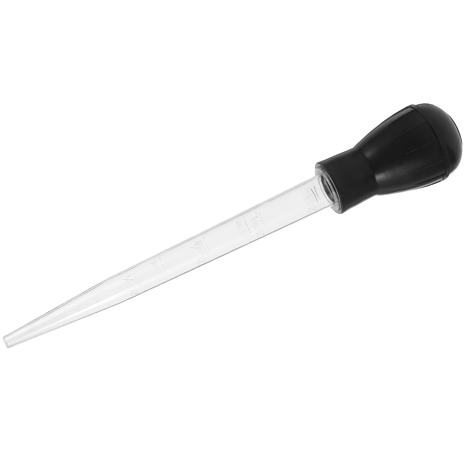 Meat Baster BBQ Greaser Injection Tool Oil Absorption Seasoning Black Kitchen Food