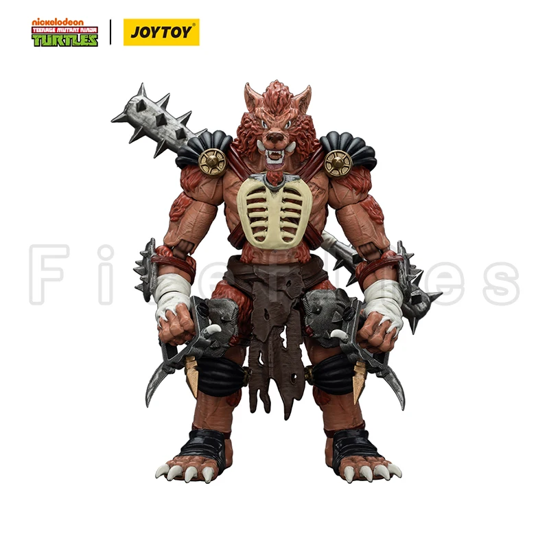 Figurka JOYTOY 1/18 Żółwie Ninja - Dirtbag Groundchuck Rahzar Anime