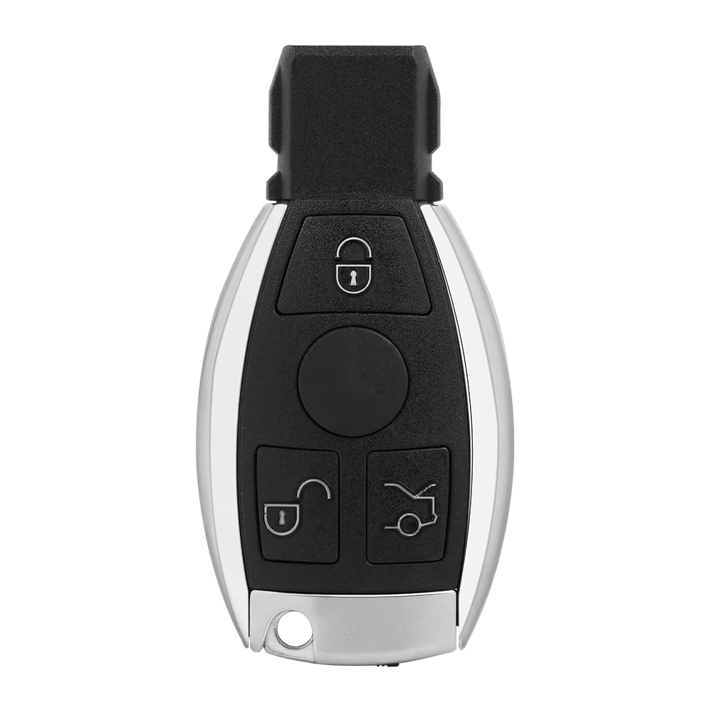 XNRKEY 2/3/4 Button NEC Smart Remote Car Key Shell for Mercedes Benz C E R S CL GL SL CLK SLK Remote Key Shell